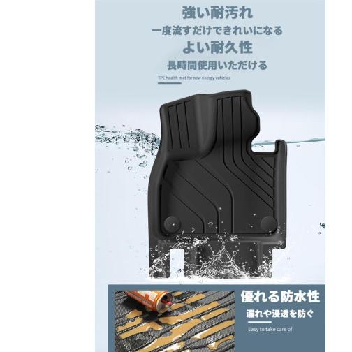 新型 ランドクルーザー 250 ランクル250 立体 ラゲッジマット シート