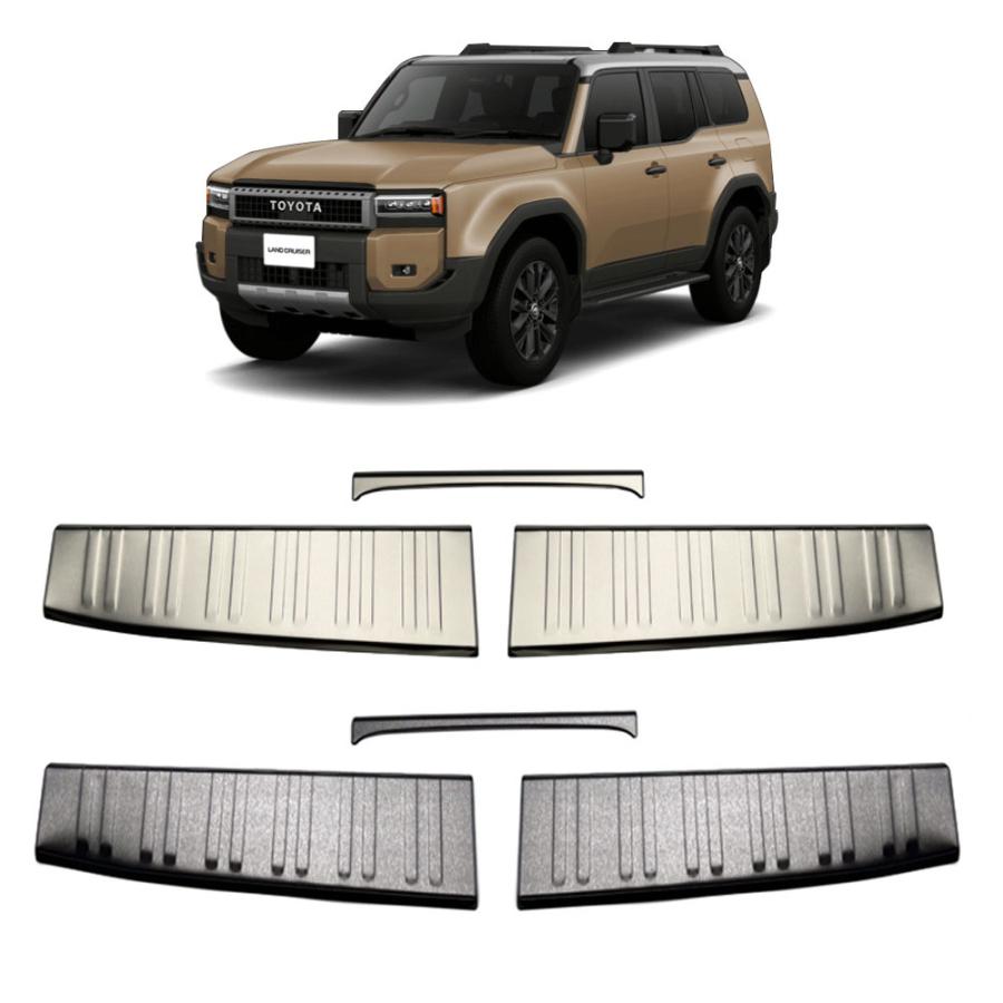 ランクル250 トランク　サイド　カバー ランドクルーザー 250 専用 3D ラゲッジ サイド マット 立体