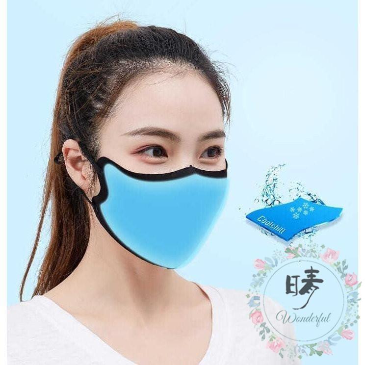 夏用マスク 冷感 マスク 10枚セット ポリウレタン 立体 3D 通気性 調整可 ウイルス 花粉対策 洗える 蒸し暑くない 涼しい グレー ブルー ピンク 黒 マスク｜haru0205｜02