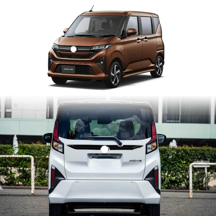 新型ムーヴ テールゲートトリム ダイハツ MOVE LA850S LA860S オシャレ