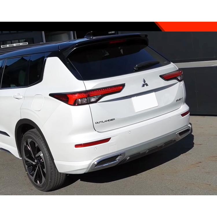 アウトランダー リアバンパーガーニッシュ 三菱 Outlander PHEV GN系