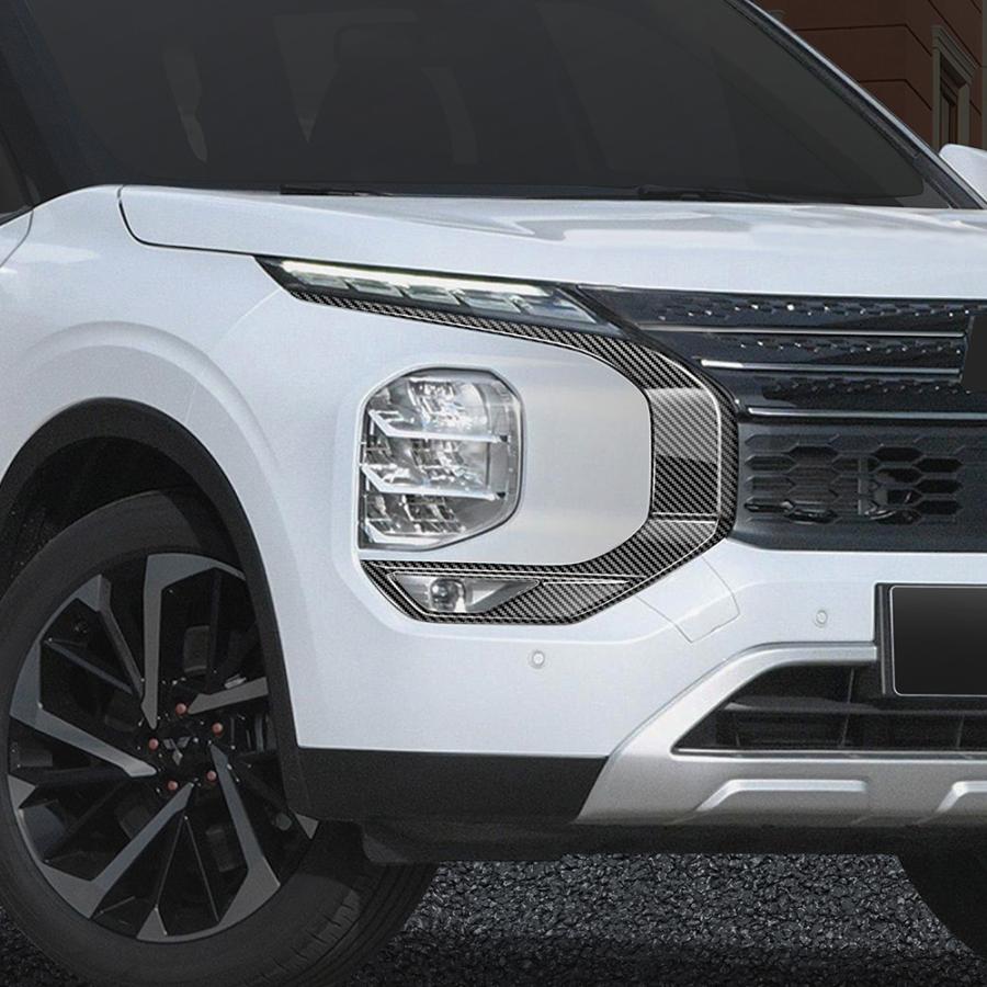 新型 アウトランダー グリルガーニッシュ 三菱 Outlander PHEV GN系 GN0W 外装 メッキ仕上げ ドレスアップ アクセサリー グリルカバー_10
