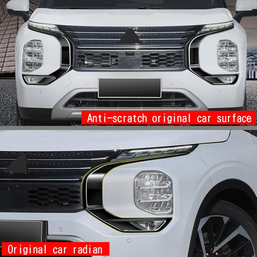新型 アウトランダー グリルガーニッシュ 三菱 Outlander PHEV GN系 GN0W 外装 メッキ仕上げ ドレスアップ アクセサリー グリルカバー_11