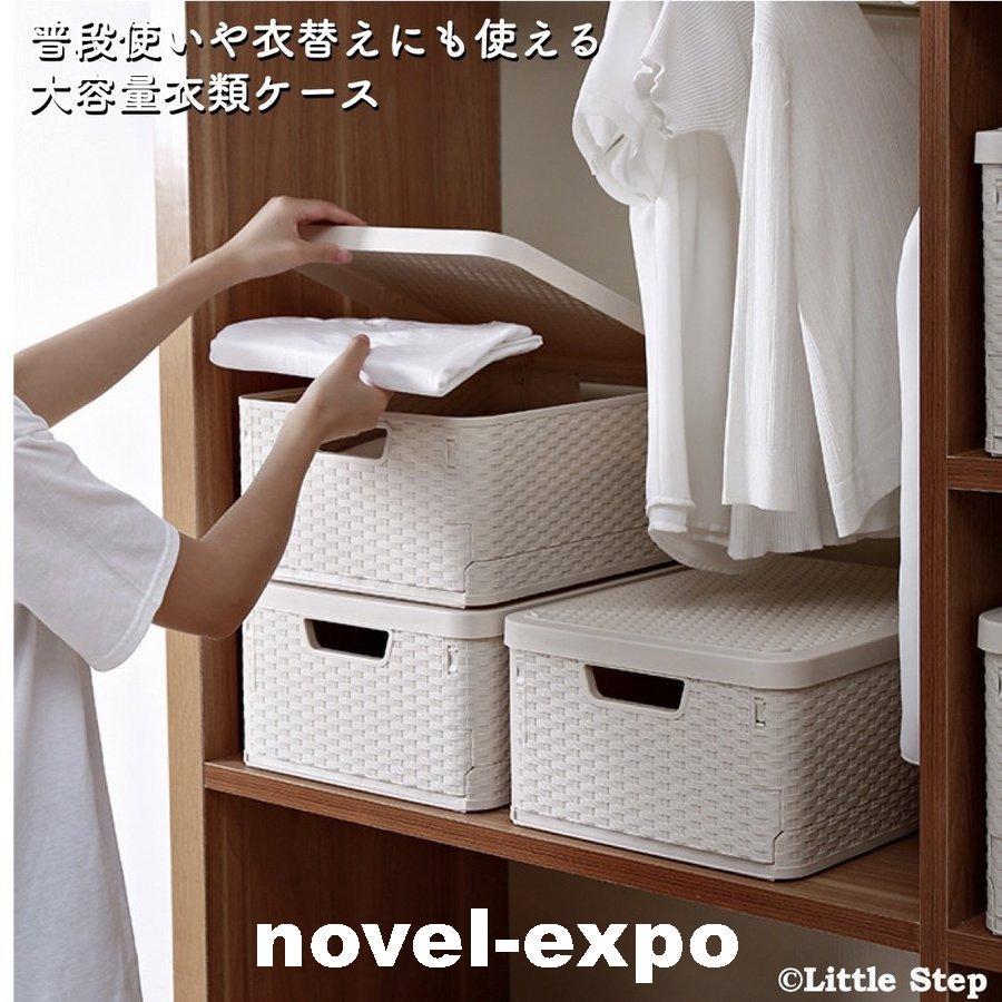 収納ボックス フタ付き プラスチック おしゃれ 幅30 折りたたみ