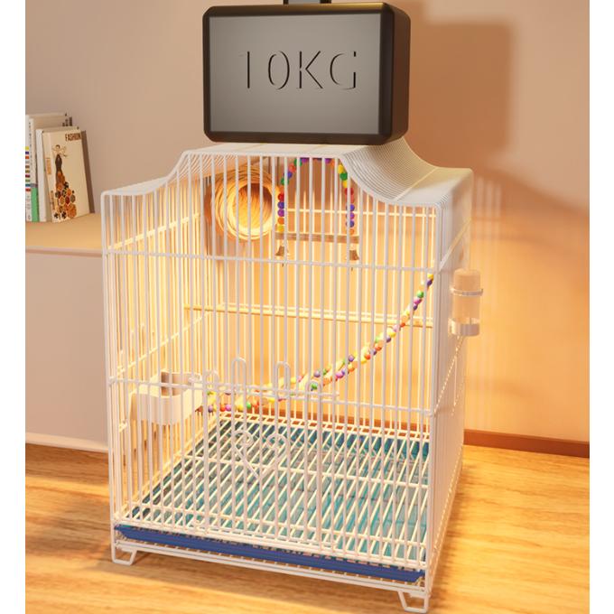 オカメインコ ケージ 鳥小屋 鸚哥 エサ入れ2個 バードケージ ハンドル