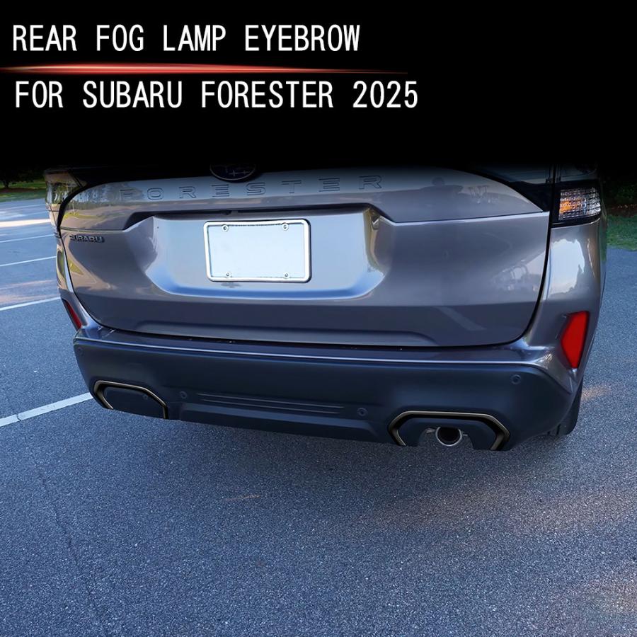 新型 フォレスター SL系 リアバンパーガーニッシュ Forester SL5 SLG