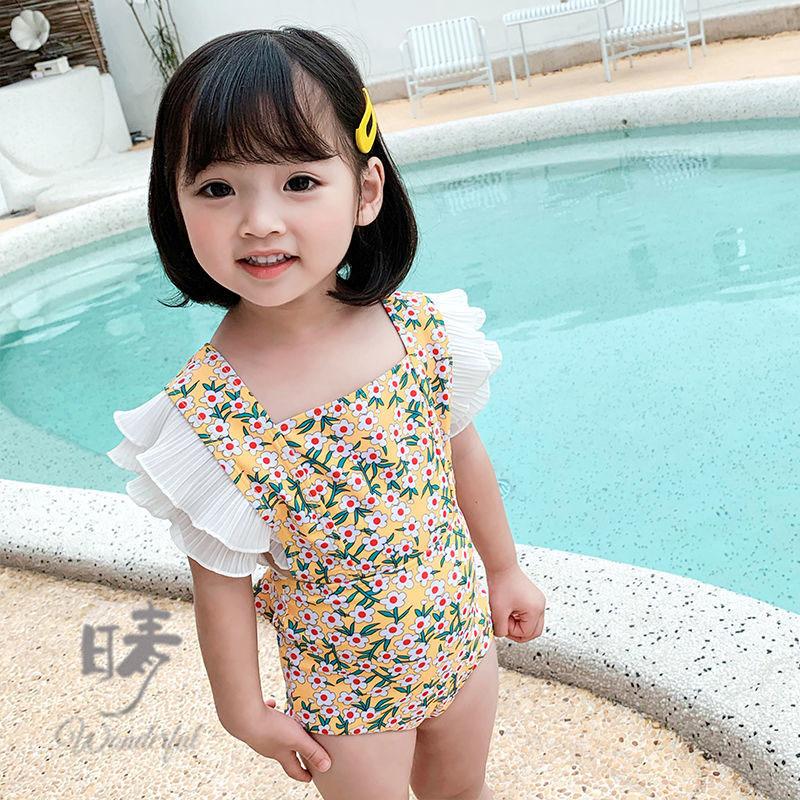 キッズ 水着 ベビー スイミング セパレート 子供水着 女児用 ジュニア 温泉 猫 スクール 半袖 女の子水着 新生児女の子フリル水着 幼児ワンピースフローラルビキニビーチ入浴水着セット ホワイト恐竜 2 3t Vladatk Kim Ba