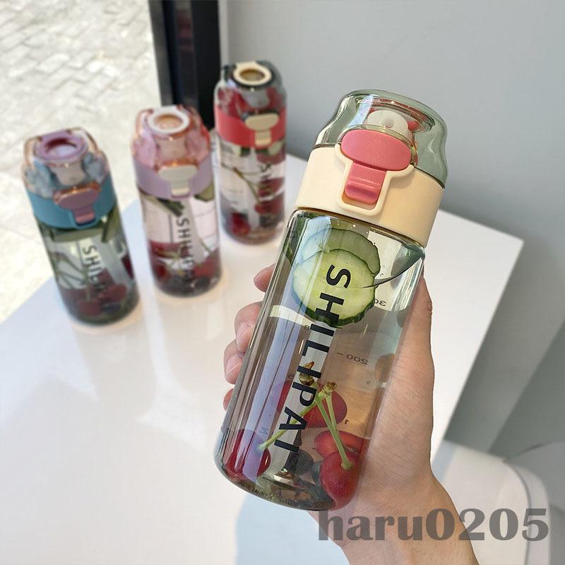 水筒 ストロー おしゃれ プラスチックボトル 体操 ヨガ トレーニング 450ml 水筒 軽い 便利 可愛い Ins風 子供 大人 運動水筒 スポーツ ボトル コップ St0322 晴 通販 Yahoo ショッピング