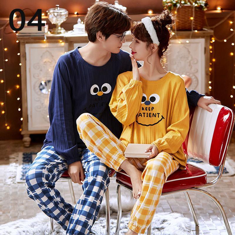 ペアパジャマ ペアルック レディース メンズ ルームウェア カープル 長袖 可愛い 寝巻き 春秋 上下セット 綿 快適 安い夫婦 恋人 お揃い 部屋着 単品売り Sy 晴 通販 Yahoo ショッピング