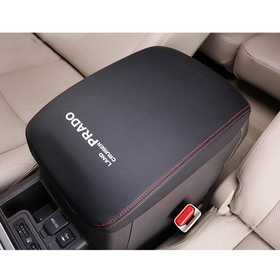 トヨタ ランドクルーザープラド 150系 レザーアームレストカバー 傷