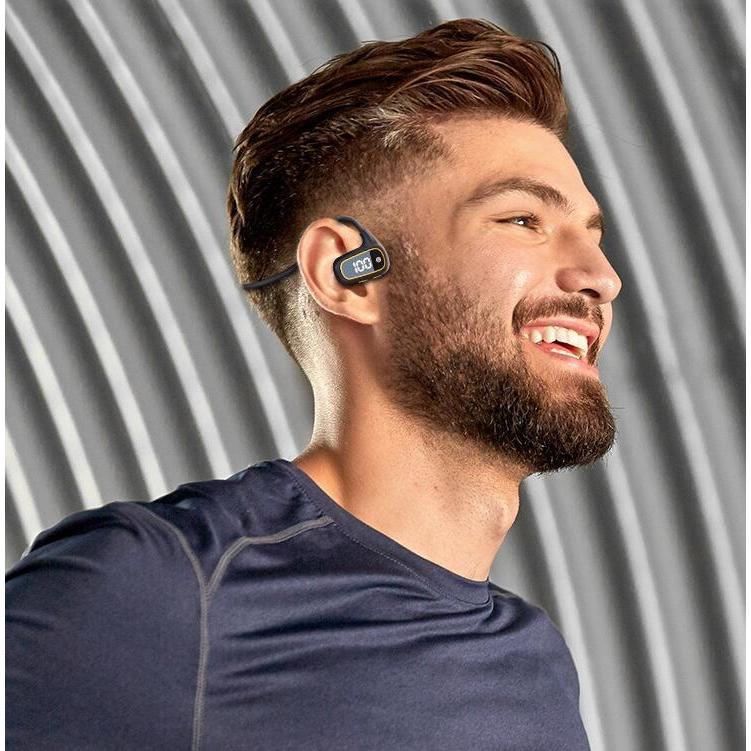 イヤホン 骨伝導 Bluetooth ワイヤレス マイク付きヘッドホン 耳掛け式 自動ペアリング両耳通話 防水 快適 軽量 ビジネス iPhone/ Android適用 :y0608:晴 - 通販 - Yahoo!ショッピング