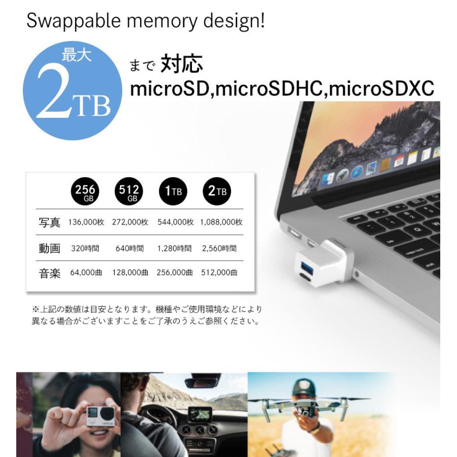 PhotoCube for iOS SAMSUNG 256GB SDカードset】充電しながらデータ