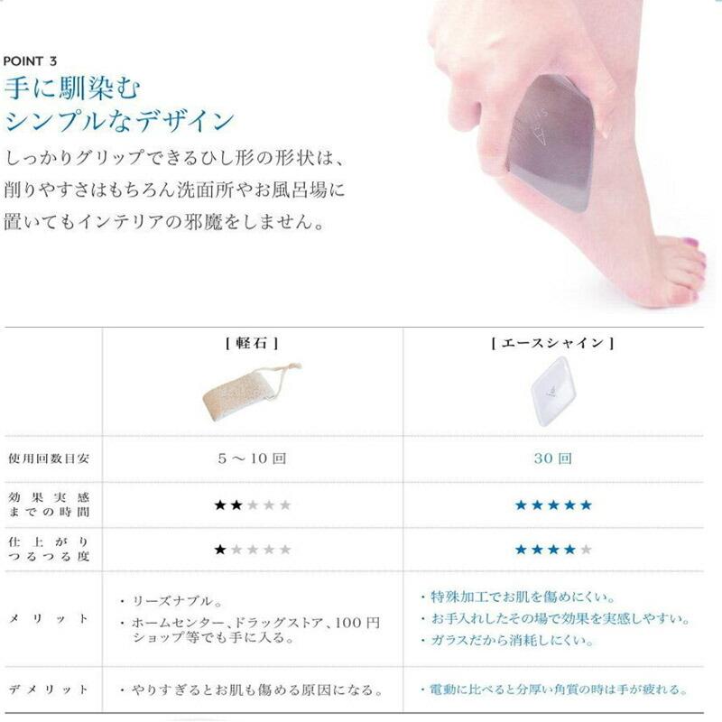 現品限り一斉値下げ 送料無料 かかと ガラス かかと削り 角質除去 角質取り 足の裏 フットケア かかとケア スキンケア ヤスリ やすり つるつる しっとり Dprd Jatimprov Go Id