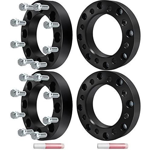ECCPP 4 X 8 Lug Wheel Spacersアダプタ1.5"8 x 6.5から8 x 180 GMC C 2500