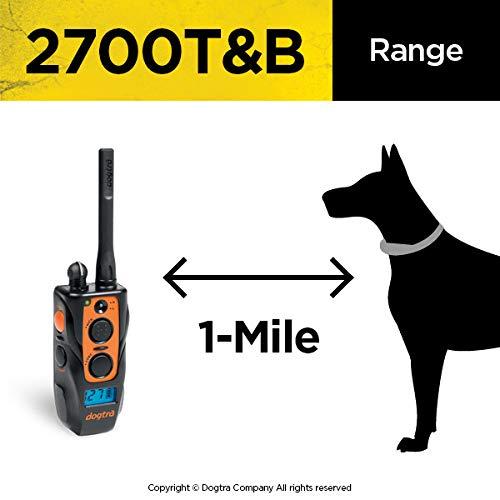 【希少品】 ドッグトラ2700 T&B 1-DogリモートトレーニングとBeeper Collar -1マイルレンジ% (完全防水) % (充電可能) % (充電可能) % (静的) % (静的) % (振動) -Pets 【VQL1456994771】(51476円)