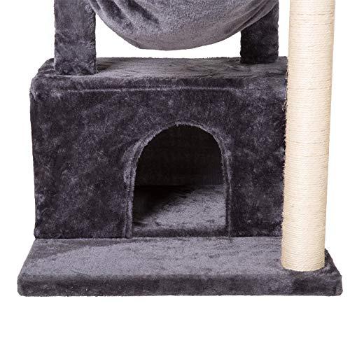 ヘイブラザー39.37インチキャットツリーラグジュアリーコンドー%キャットタワー2 Cozyバスケット%カーキ%マルチプラットフォームジャンプ%カーキ%スモーキ ヘイブラザー39 37インチキャットツリーラグジュアリーコンドー%キャットタワー2