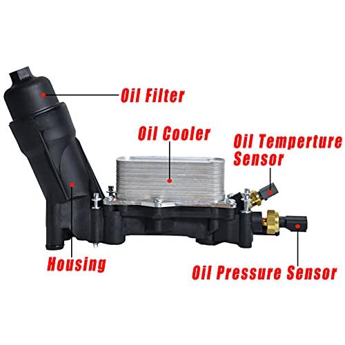 68105583 AFエンジンオイルクーラーカーマオイルフィルターハウジングキット (ガスケット付き) カーマセンサー対応2014