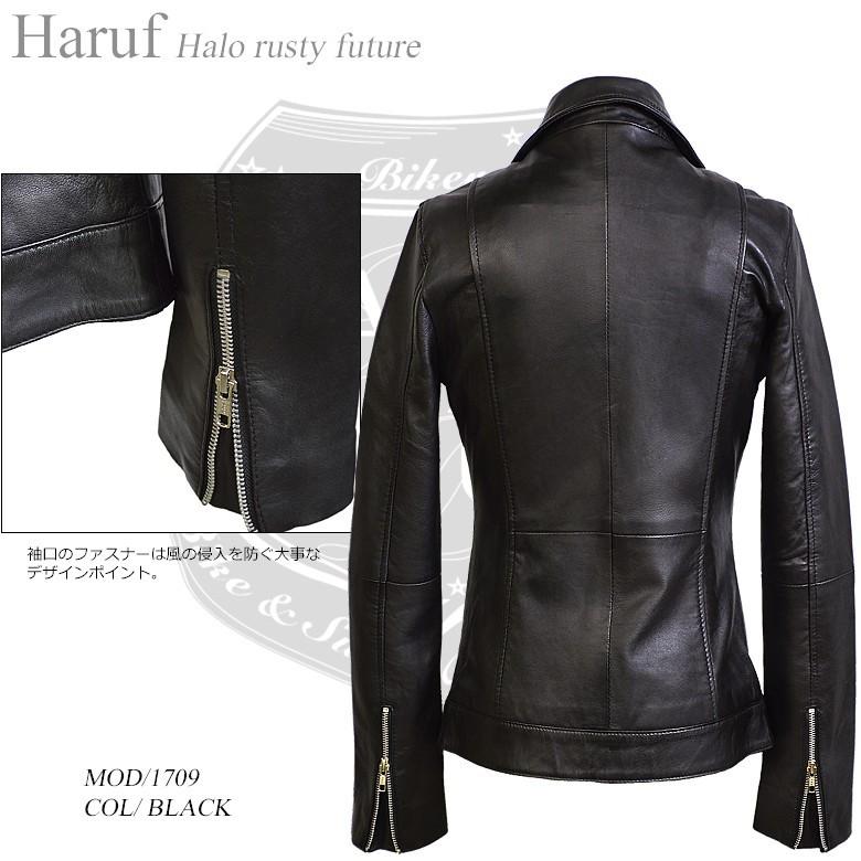 Haruf ダブル ライダースジャケット レザージャケット メンズ 本 Haruf ダブル ライダースジャケット レザージャケット メンズ 本