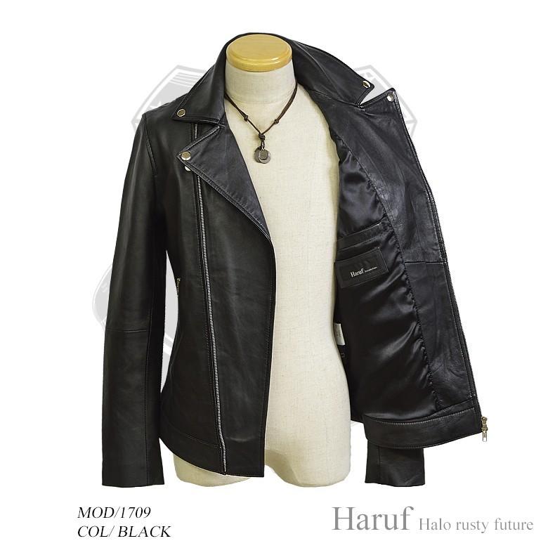 Haruf ダブル ライダースジャケット レザージャケット メンズ 本 Haruf ダブル ライダースジャケット レザージャケット メンズ 本