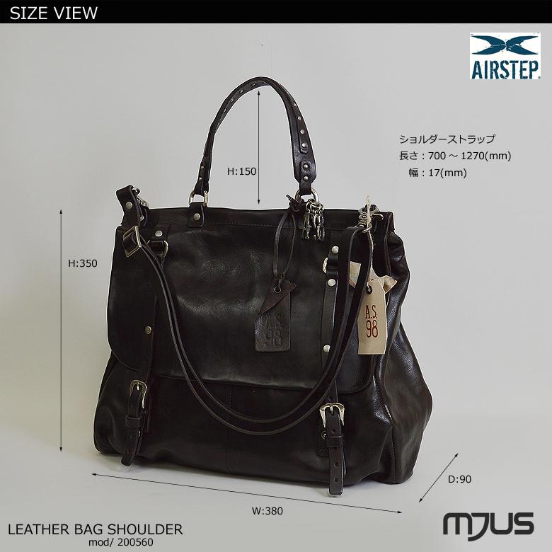 Haruf（ハルフ） イタリア製 AIRSTEP ブランド ハンドバッグ レザー