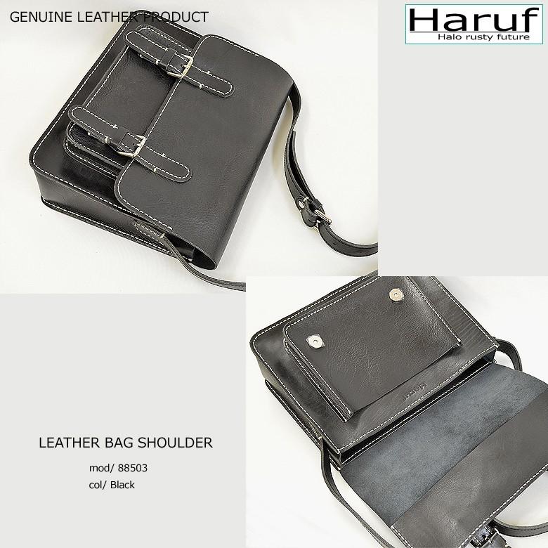 Haruf（ハルフ） ショルダーバッグ レザーバッグ レディース 本革 斜