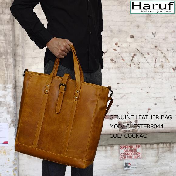 Haruf（ハルフ） 本革バッグ レザートートバッグ ショルダーバッグ 斜