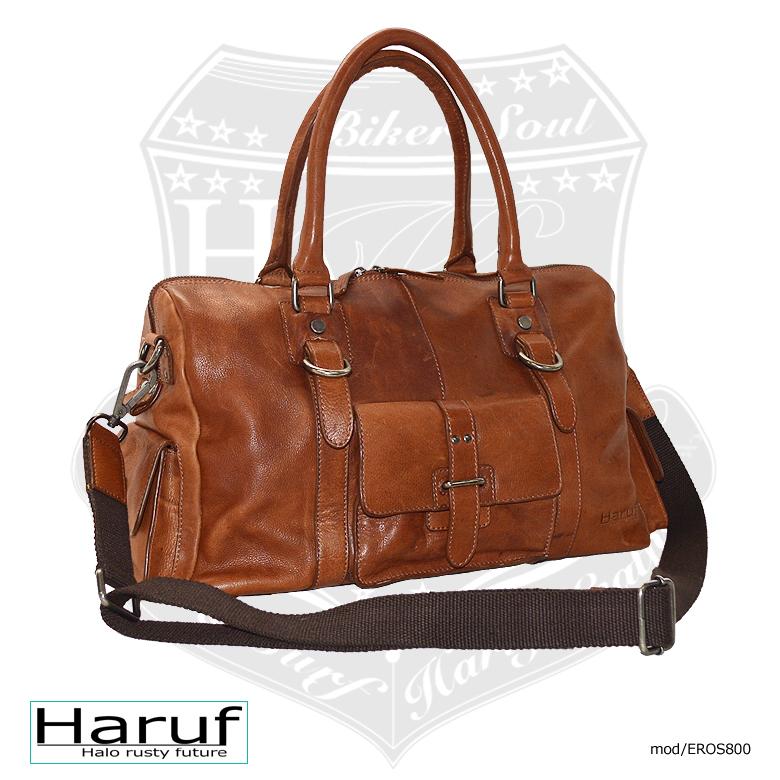 Haruf レザーボストンバッグ メンズ 本革 レザーバッグ 斜めがけ Haruf レザーボストンバッグ メンズ 本革 レザーバッグ 斜めがけ