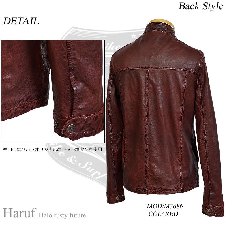 Haruf 本革 レザージャケット 革ジャン メンズ 本革レザー Haruf 本革 レザージャケット 革ジャン メンズ 本革レザー