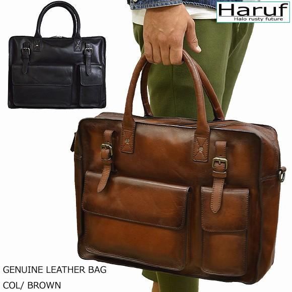 Haruf 本革 レザーバッグ ビジネスバッグ ショルダーバッグ Haruf 本革 レザーバッグ ビジネスバッグ ショルダーバッグ