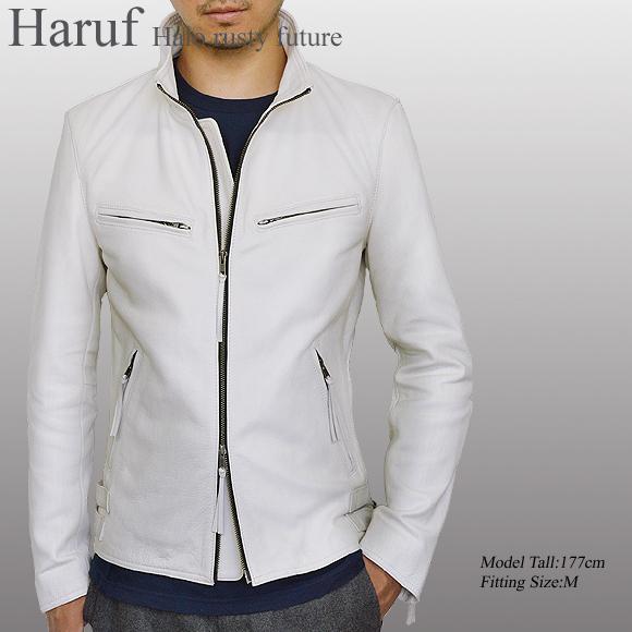Haruf 本革 革ジャン レザージャケット メンズ ライダース Haruf 本革 革ジャン レザージャケット メンズ ライダース