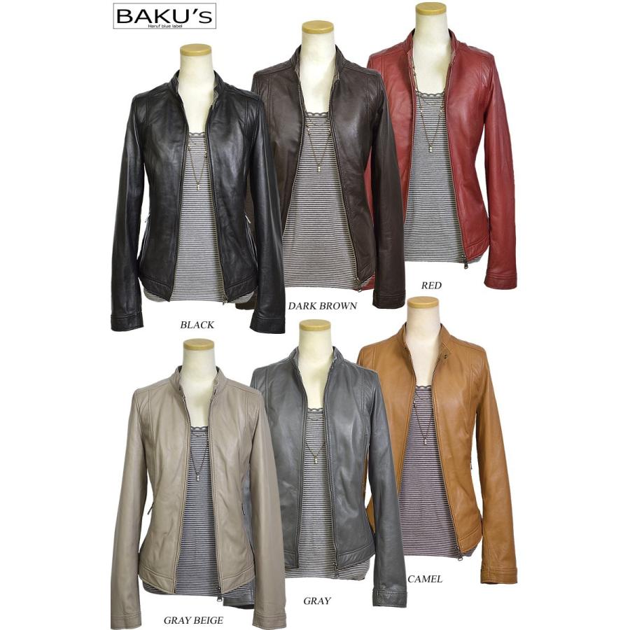 Haruf レザージャケット レディース 本革 革ジャン シングル Haruf レザージャケット レディース 本革 革ジャン シングル