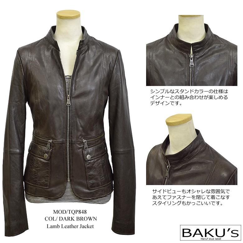 Haruf レザージャケット レディース 本革 ライダースジャケット Haruf レザージャケット レディース 本革 ライダースジャケット