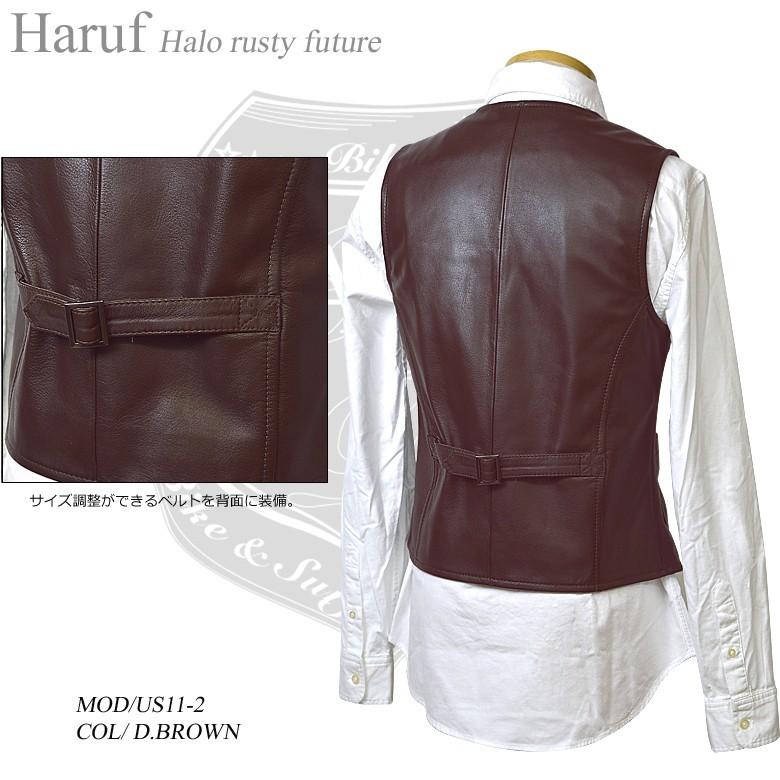 Haruf 革ベスト レザーベスト メンズ 本革 ジレ メンズベスト 本 Haruf 革ベスト レザーベスト メンズ 本革 ジレ メンズベスト 本