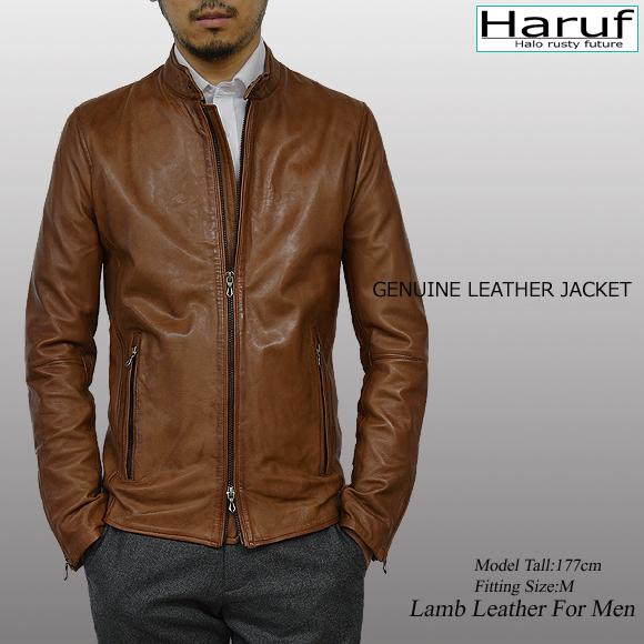 ピエールバルマン　本革　ラムレザー　ジャケット　ダブル　ブラウン　総柄 ピエールバルマン 本革 ラムレザー ジャケット ダブル ブラウン 総柄