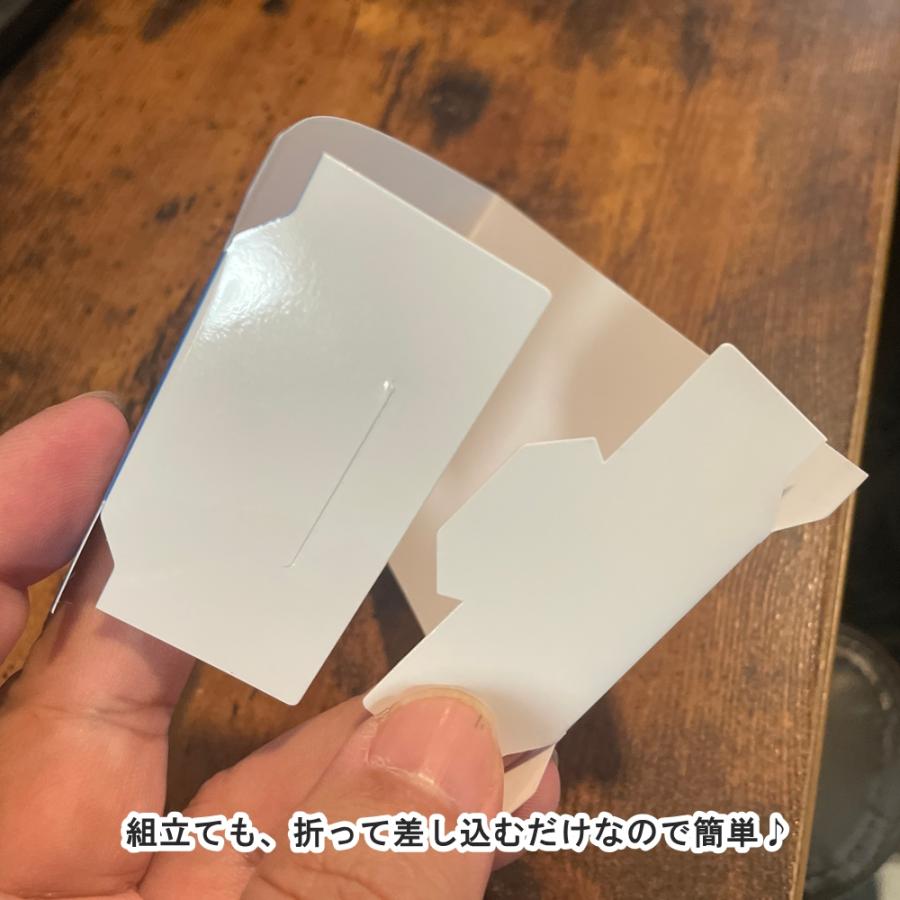 Wi-Fi使えますテーブルテント　QRコードで簡単登録ができるセミオーダー卓上POP　5個〜1000個【フリーWiFi】（お店の雰囲気に合わせて9色から選べます） | ブランド登録なし | 06
