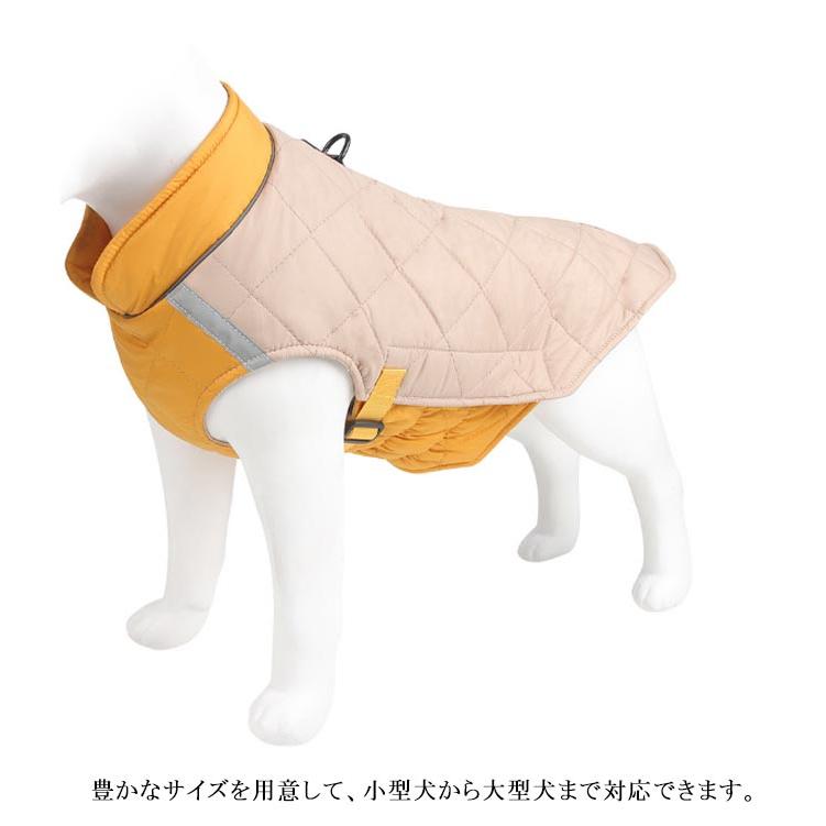 【送料無料】ドッグウェア 犬 服 アウター 中綿ベスト 犬の服 あったか ジャケット コート 暖かい 小型犬 中型犬 大型犬 秋 冬 可愛い 男の子｜haruha-shop｜16