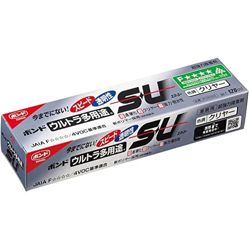 ##　コニシ　ボンド　120ｍｌ　##　クリヤー　ウルトラ多用途SU　30本入