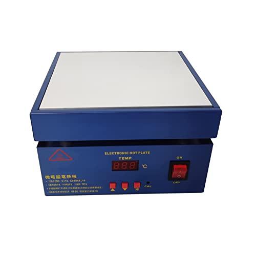 INTBUYING　実験用ホットプレート　恒温ホットプレート　PCB予熱ステーション　実験と工業用　200×200mm