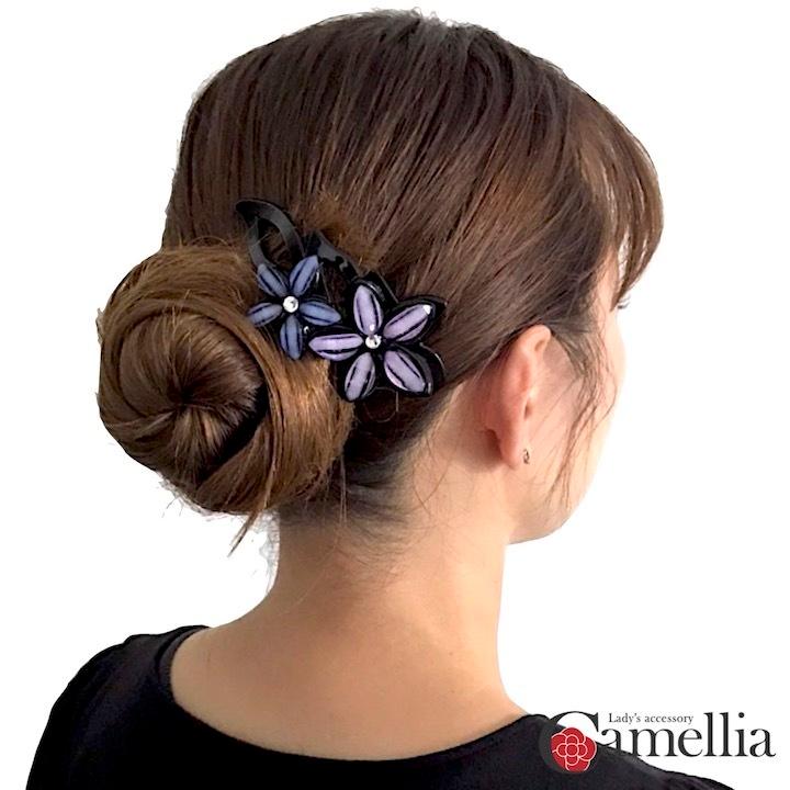 ヘアクリップ バンスクリップ サイドバンスクリップ 花 大人 ヘアクリップ バンスクリップ サイドバンスクリップ 花 大人