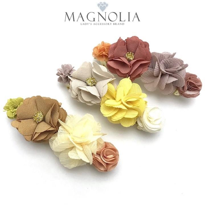 バレッタ 花 フラワー かわいい 可愛い 花モチーフ ヘアアクセサリー Mm Ba Haruharu Yahoo ショップ 通販 Yahoo ショッピング