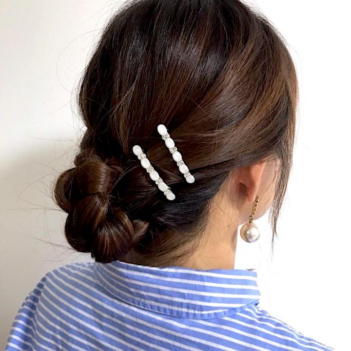 バレッタ ミニ 小さめ 2個セット ミニバレッタ ヘアクリップ バレッタ ミニ 小さめ 2個セット ミニバレッタ ヘアクリップ