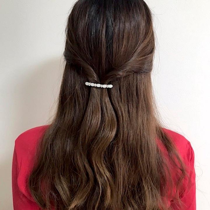 バレッタ ミニ 小さめ 2個セット ミニバレッタ ヘアクリップ バレッタ ミニ 小さめ 2個セット ミニバレッタ ヘアクリップ