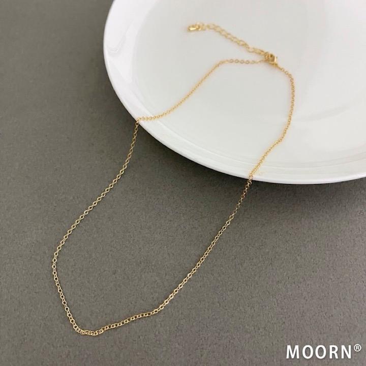 ゴールド シンプル チェーンネックレス ゴールド]シンプルチェーンネックレス