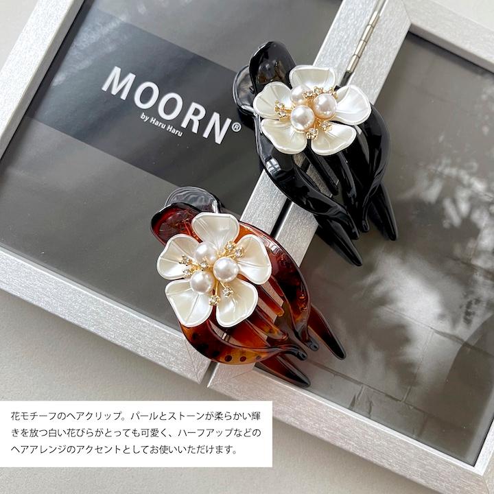 ヘアクリップ サイド バンスクリップ 花 ヘアアクセサリー 花