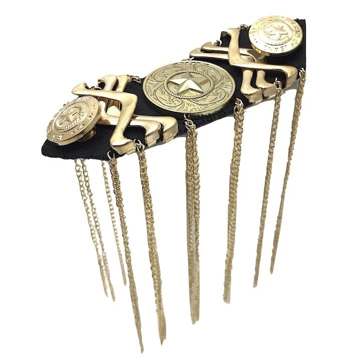 肩章 1個単品売り チェーン付き ゴールド 貴族 ミリタリー 衣装