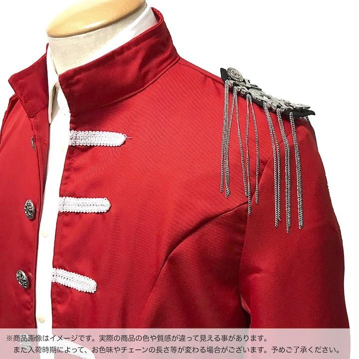 肩章 1個単品売り チェーン付き シルバー 貴族 ミリタリー 衣装