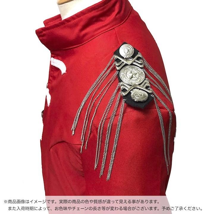 肩章 1個単品売り チェーン付き シルバー 貴族 ミリタリー 衣装