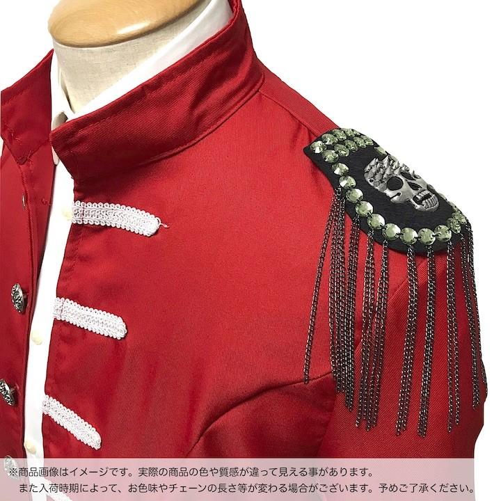 肩章 1個単品売り ドクロ 骸骨 スカル 衣装 ステージ衣装 ハロウィン