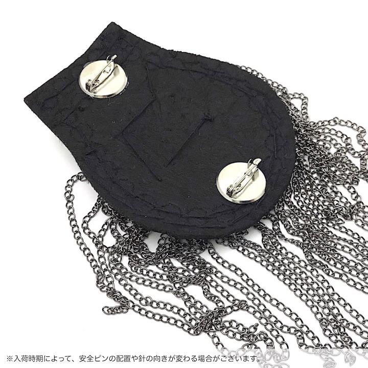肩章 1個単品売り ドクロ 骸骨 スカル 衣装 ステージ衣装 ハロウィン