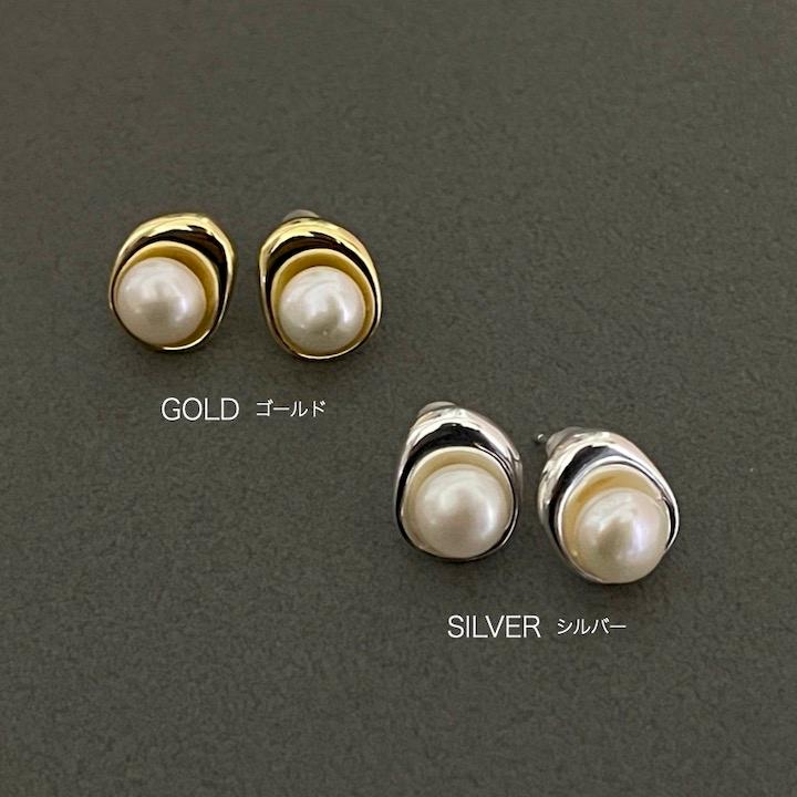 ピアス パール 淡水パール S925 S999 パールピアス レディース 